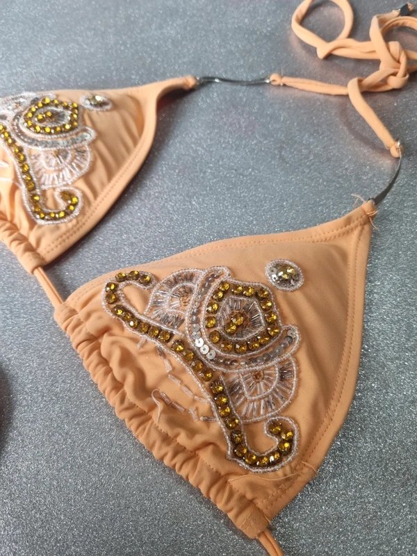 River Island River Island Embellished Bikini Top – Size 12 - 3