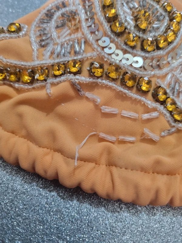 River Island River Island Embellished Bikini Top – Size 12 - 4