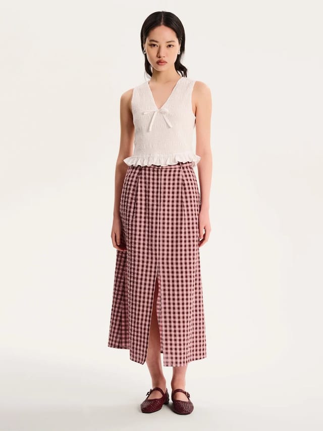 OMNES Florrie Top in White - 3