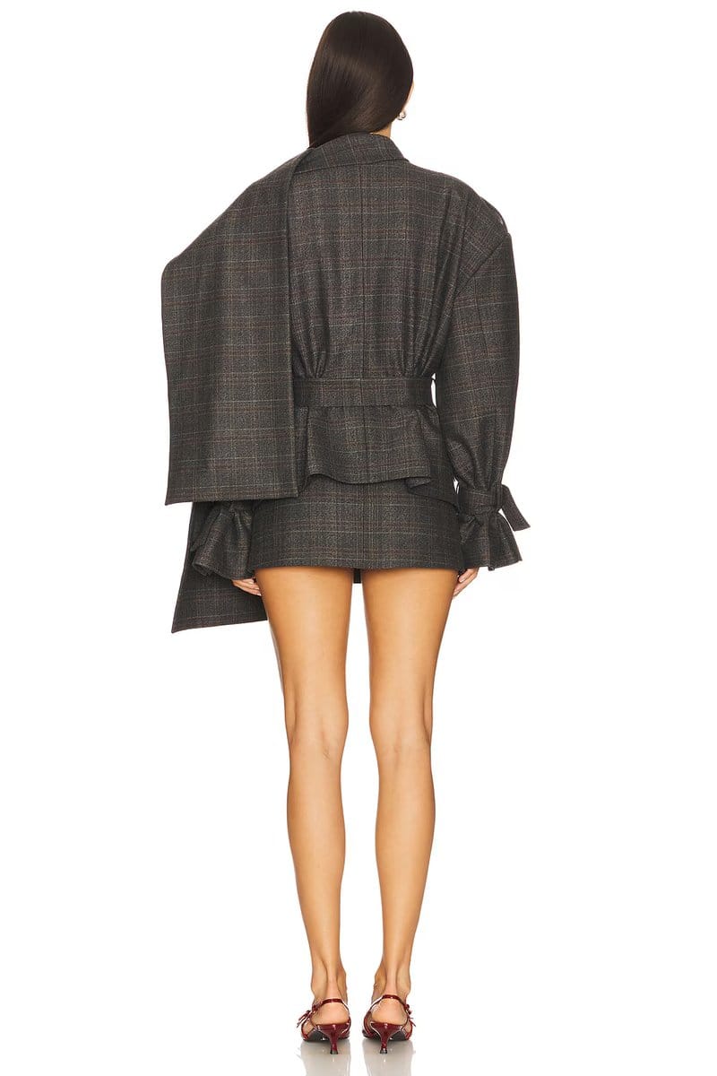 revolve Cape Detailed Jacket - 4