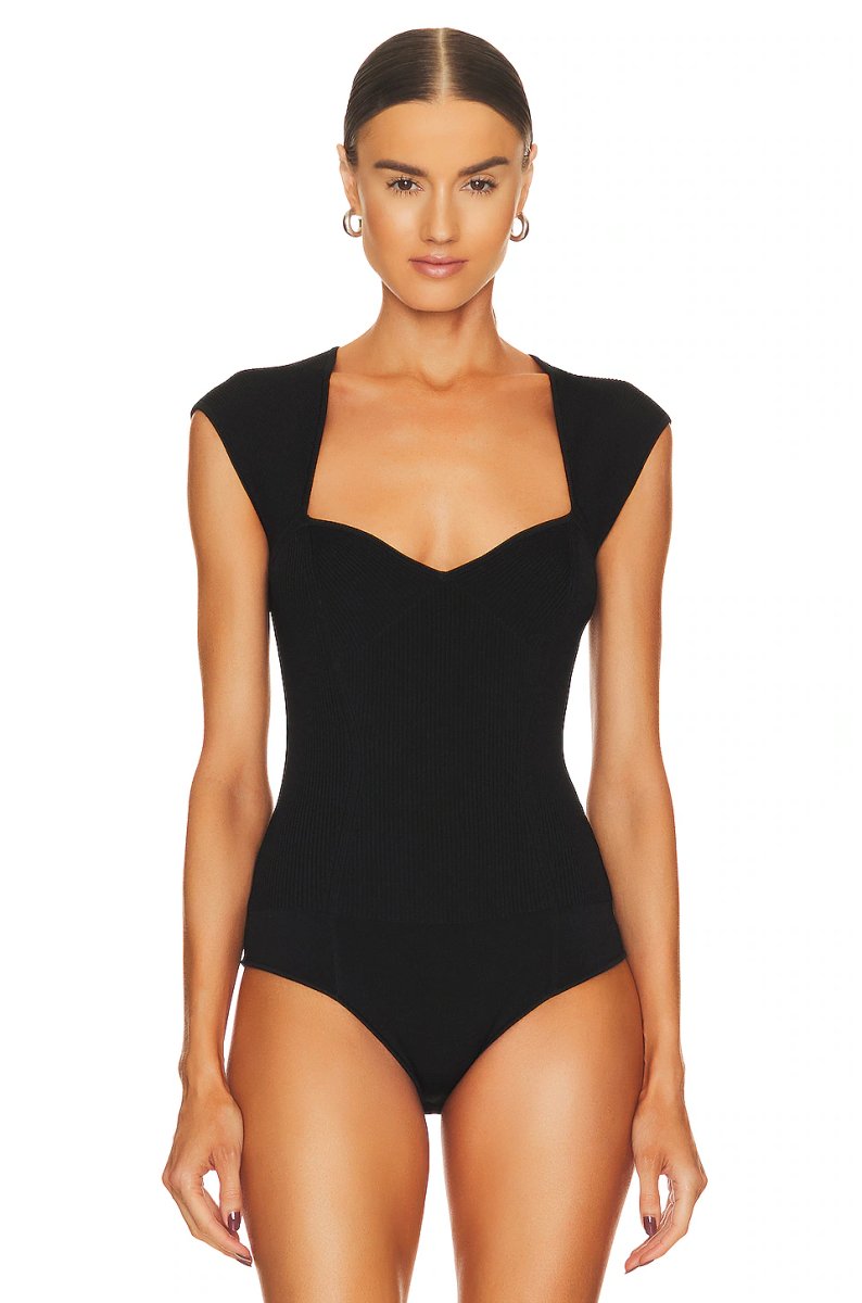 revolve Barbara Sweetheart Bodysuit - 2
