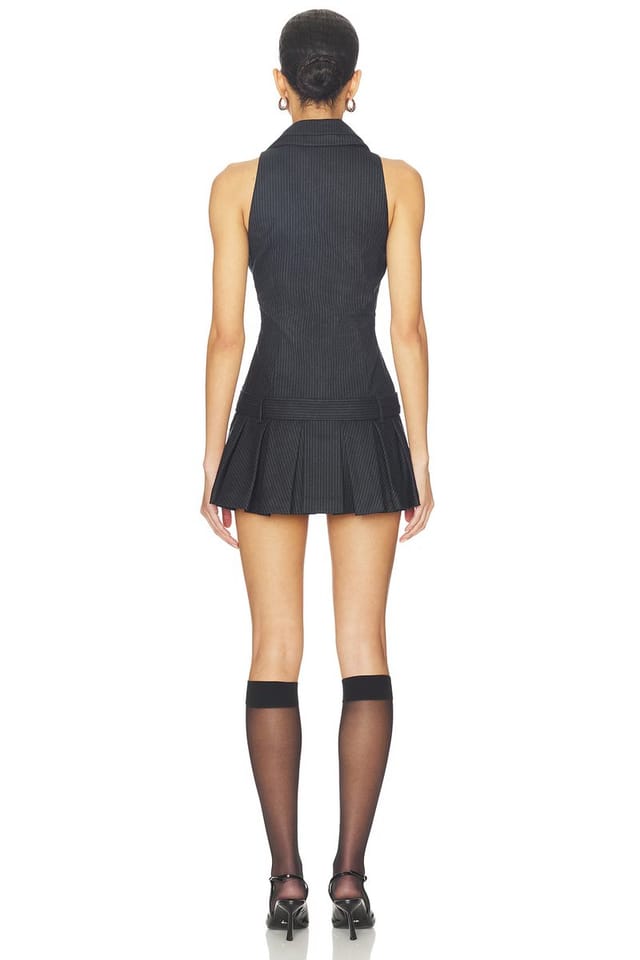 revolve Dislocated Halterneck Blazer Dress - 3