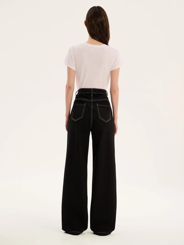 OMNES Orielle Jean in Black - 3