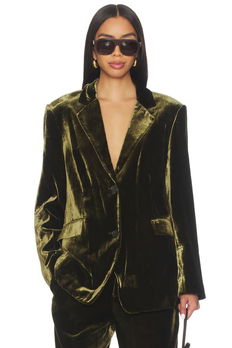 revolve Revolve Lola Jacket in Marsh Green