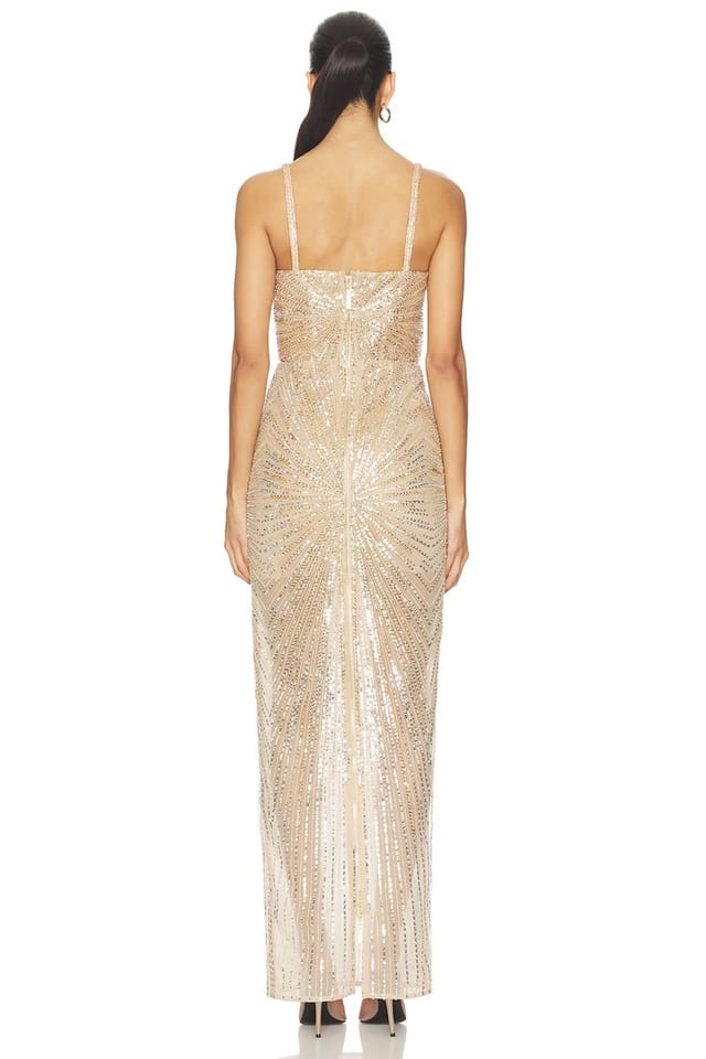 revolve Dahlia Maxi Dress With Straps - 3