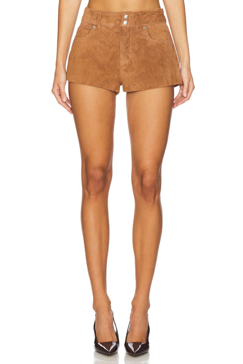 revolve Suede Hot Short