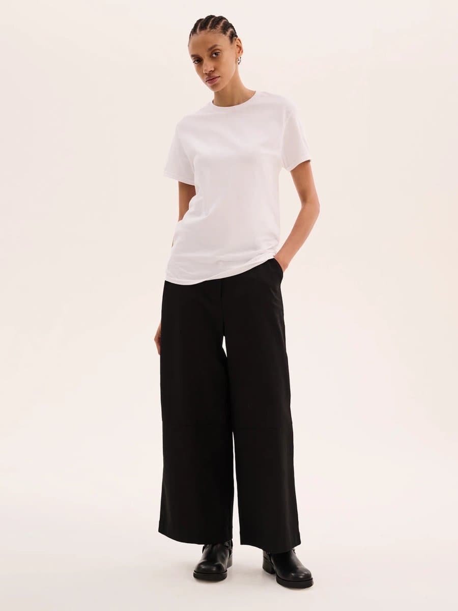 OMNES OMNES Boyfriend Tee in White