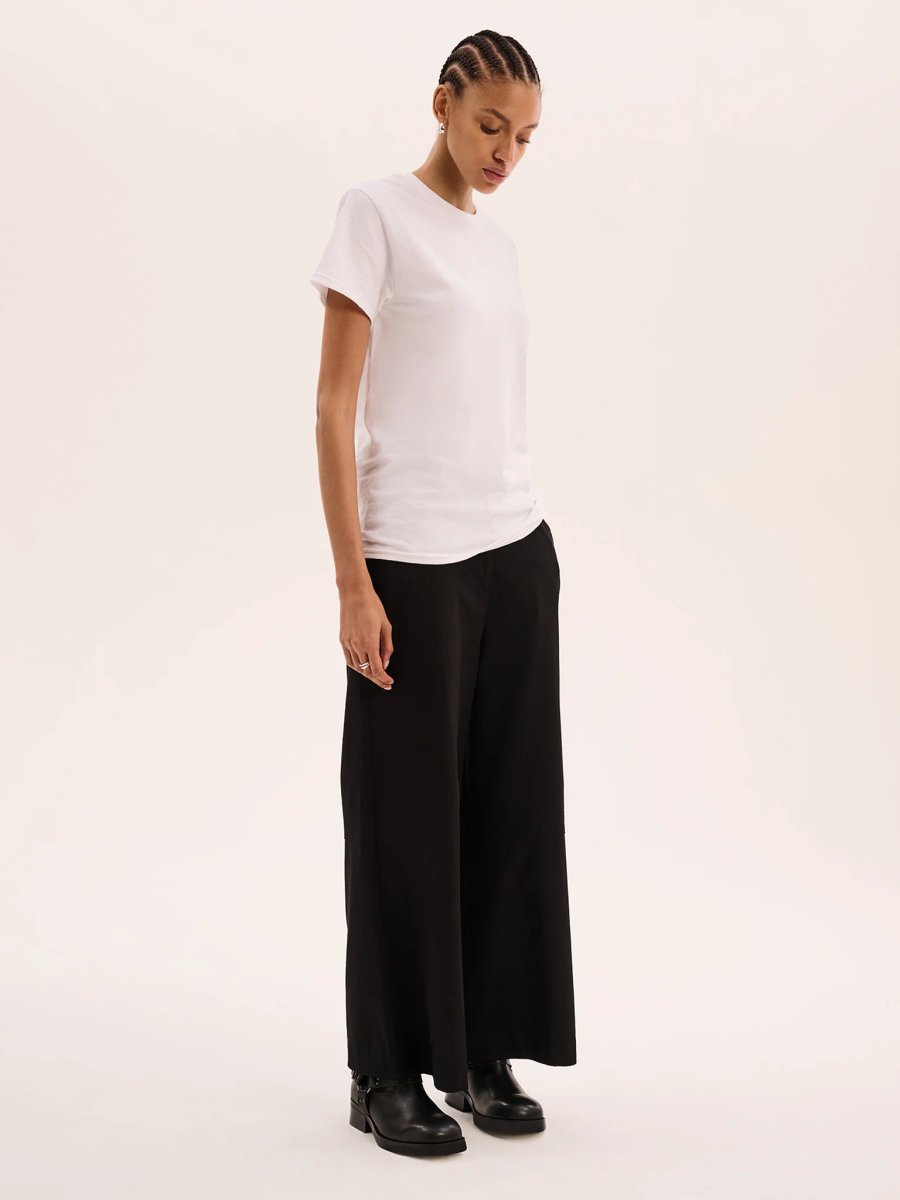 OMNES Jack Boyfriend Tee in White - 2