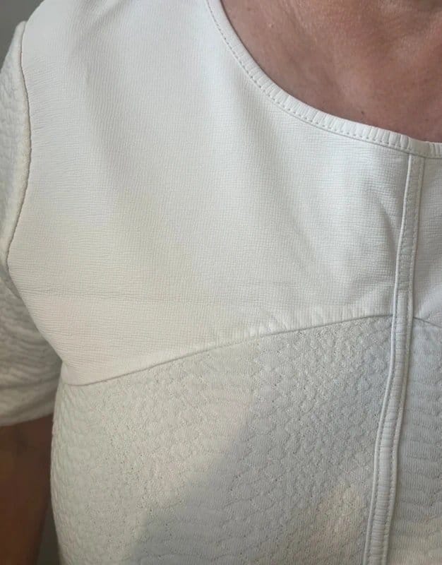 River Island River island dress in white with fake leather look - 2