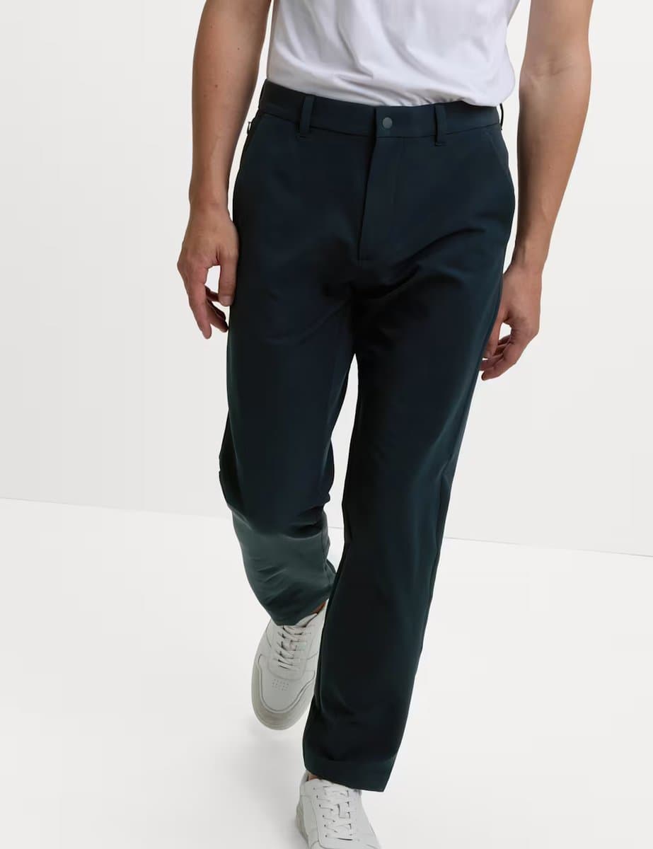 Marks & Spencer M&S Regular Fit Thermal Technical Chinos Navy