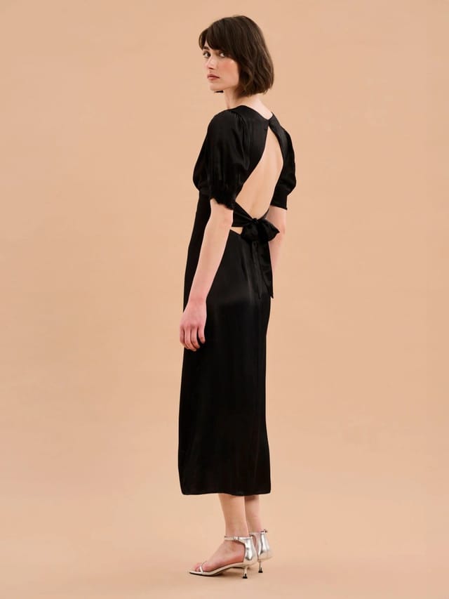OMNES Odette Dress in Black - 3