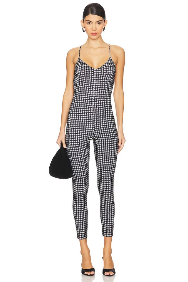 revolve Low Back Fara Slip Catsuit - 2