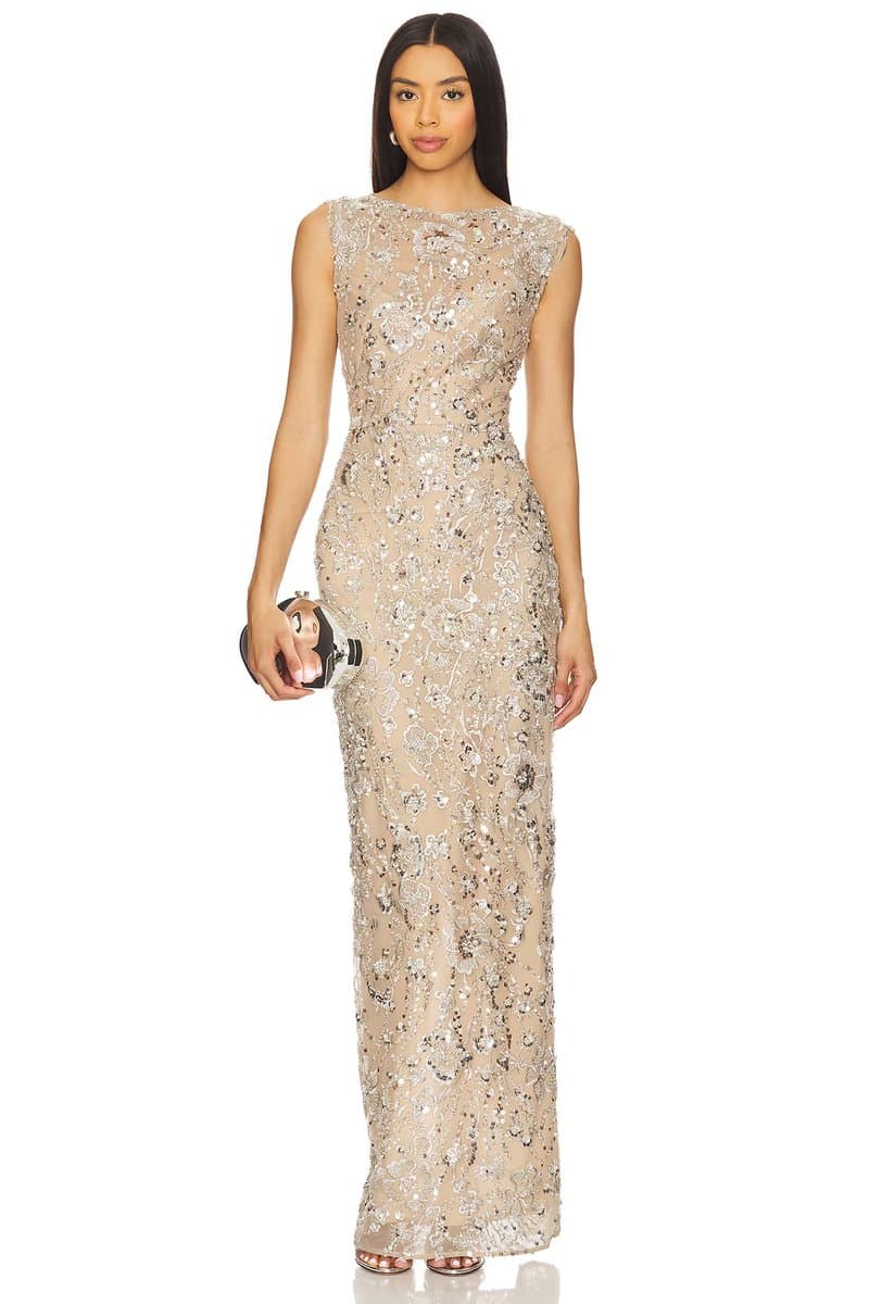 revolve Violet Maxi Dress