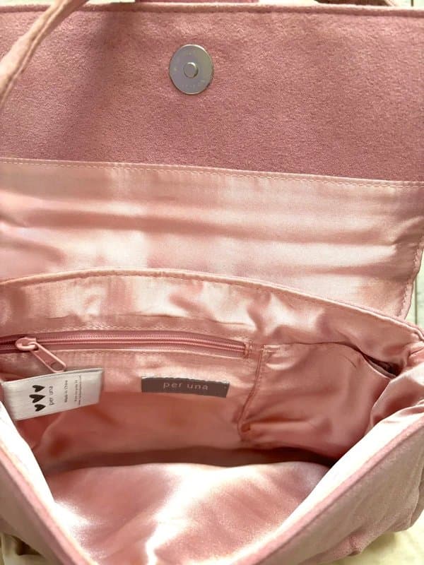 Marks & Spencer Y2K vintage pink hearts buckle shoulder bag