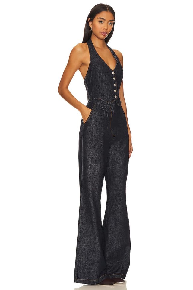 revolve X Revolve Isadore Denim Jumpsuit - 2