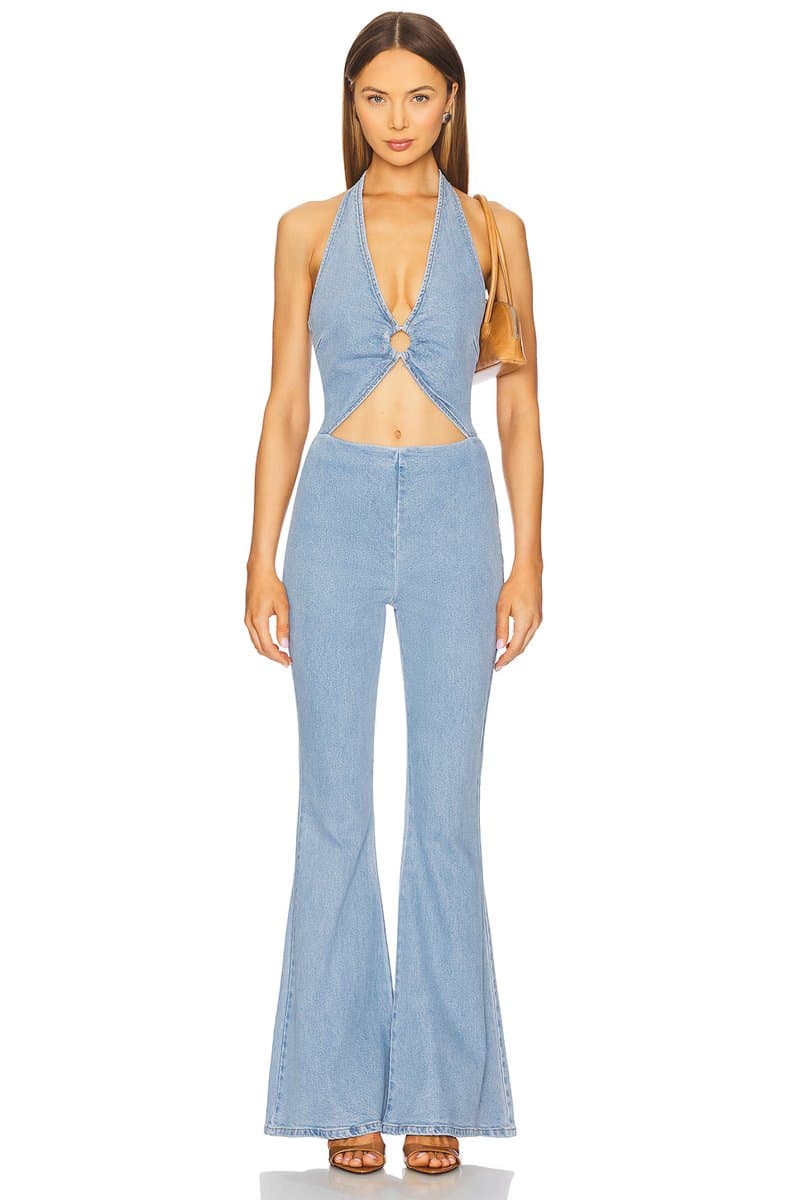 revolve Kairi Denim Jumpsuit