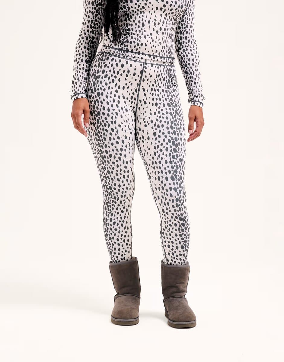 ASOS Juicy Couture co-ord thermal leggins in leopard print