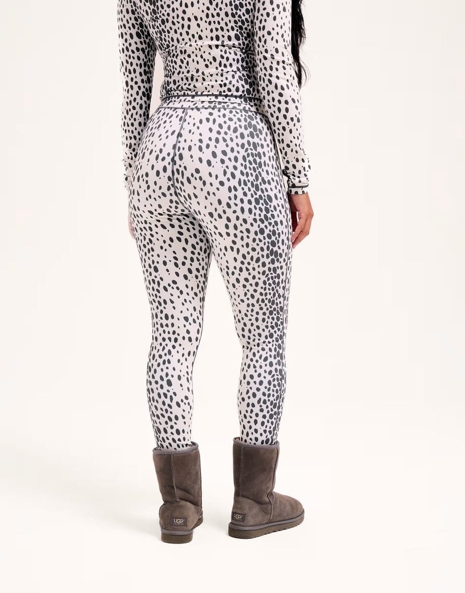 ASOS Juicy Couture co-ord thermal leggins in leopard print - 4