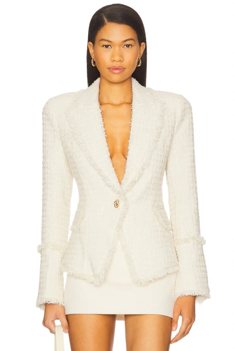 revolve Kaisley Blazer With Fray
