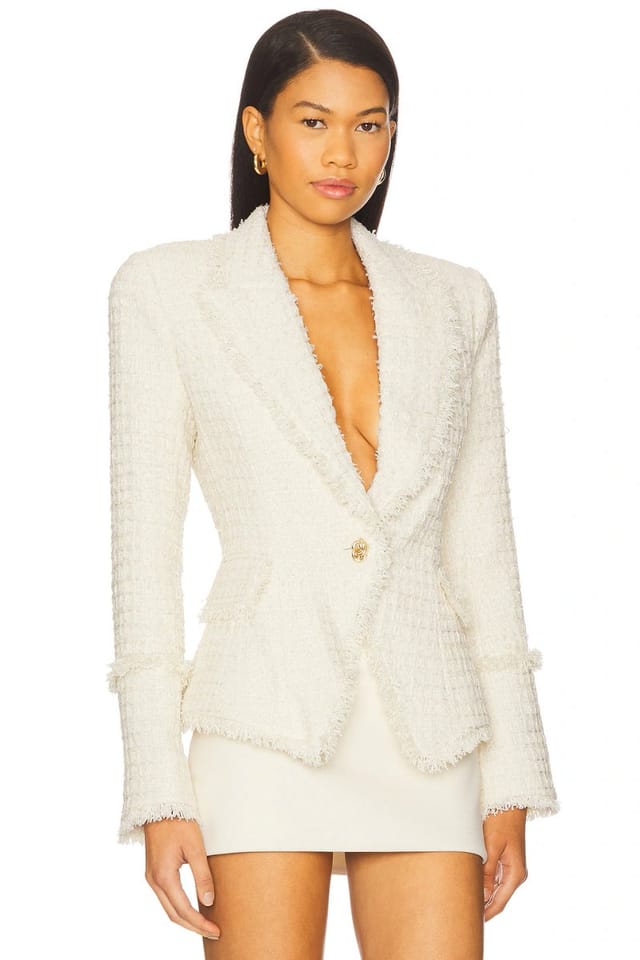 revolve Kaisley Blazer With Fray - 2