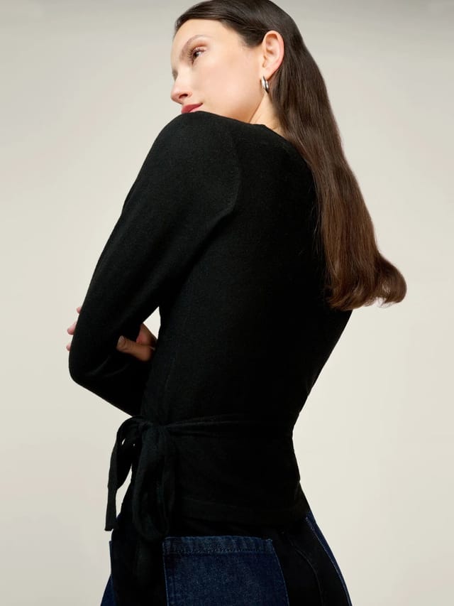 OMNES Rex Ballet Top in Black - 3