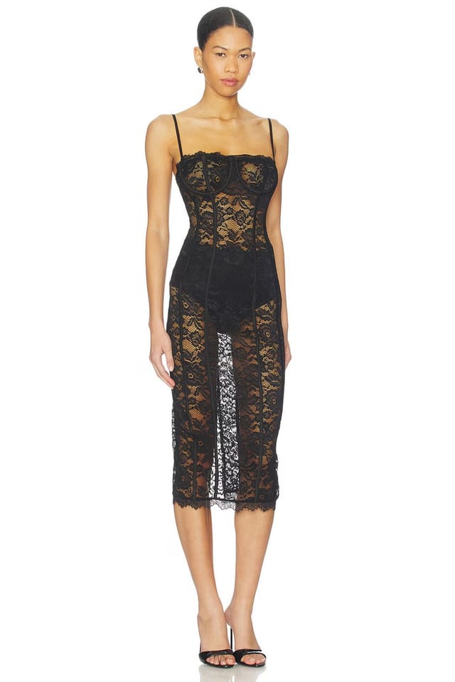 revolve Esme Corset Midi Dress - 2