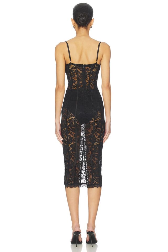 revolve Esme Corset Midi Dress - 3