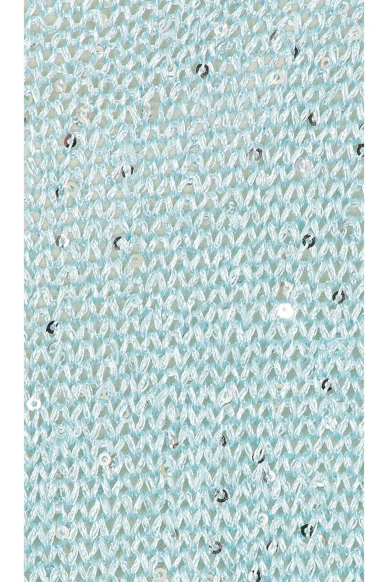 revolve Ana Dress - Baia Blue Sequin - 4