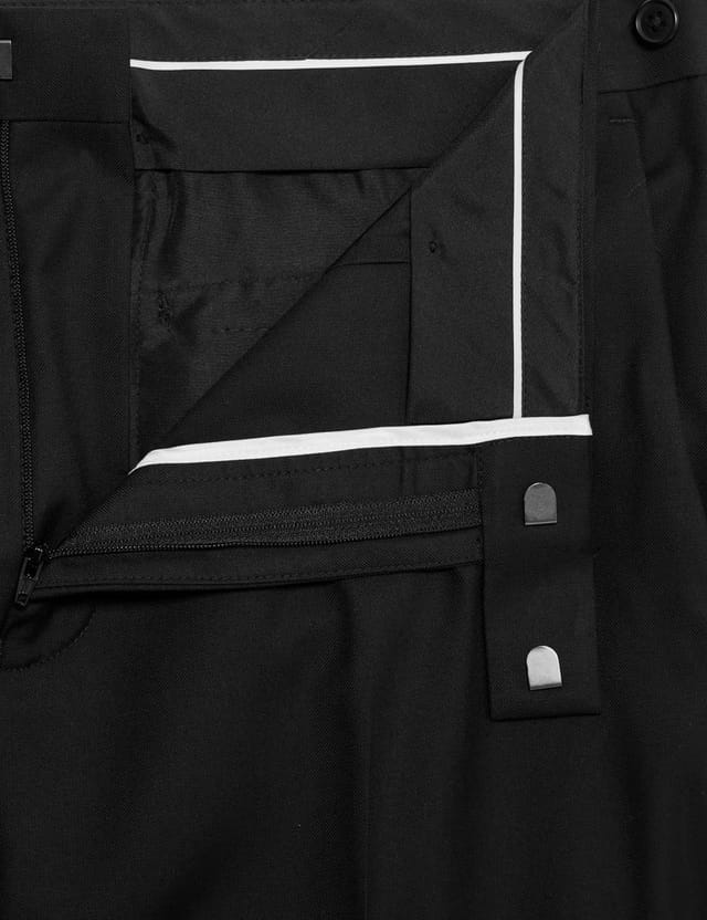 Marks & Spencer M&S Slim Fit Stretch Tuxedo Trousers Black - 2