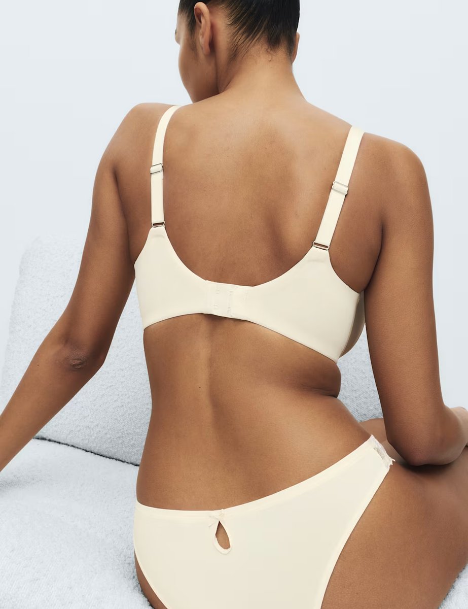 Marks & Spencer M&S Embrace Wired Extra Support Bra F-J Ivory Mix - 3