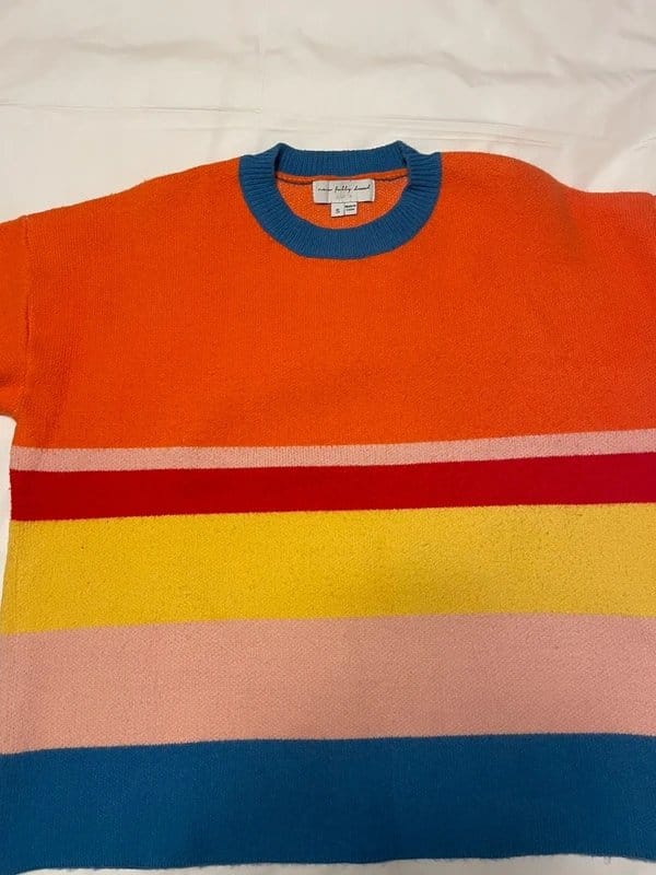 Never Fully Dressed Never fully dressed Color Block Striped Sweater - Size S - 2