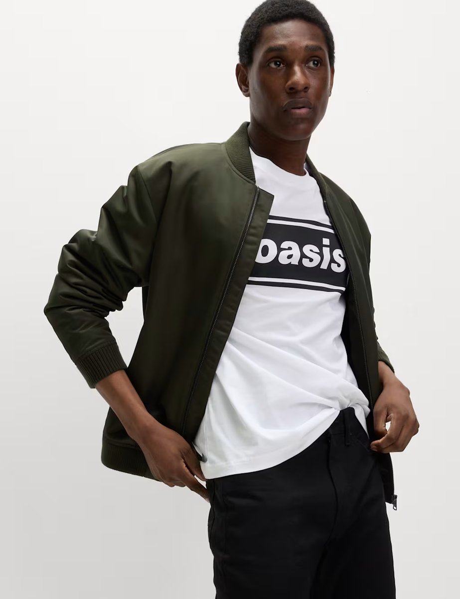 Marks & Spencer M&S Pure Cotton Oasis T-Shirt White - 3