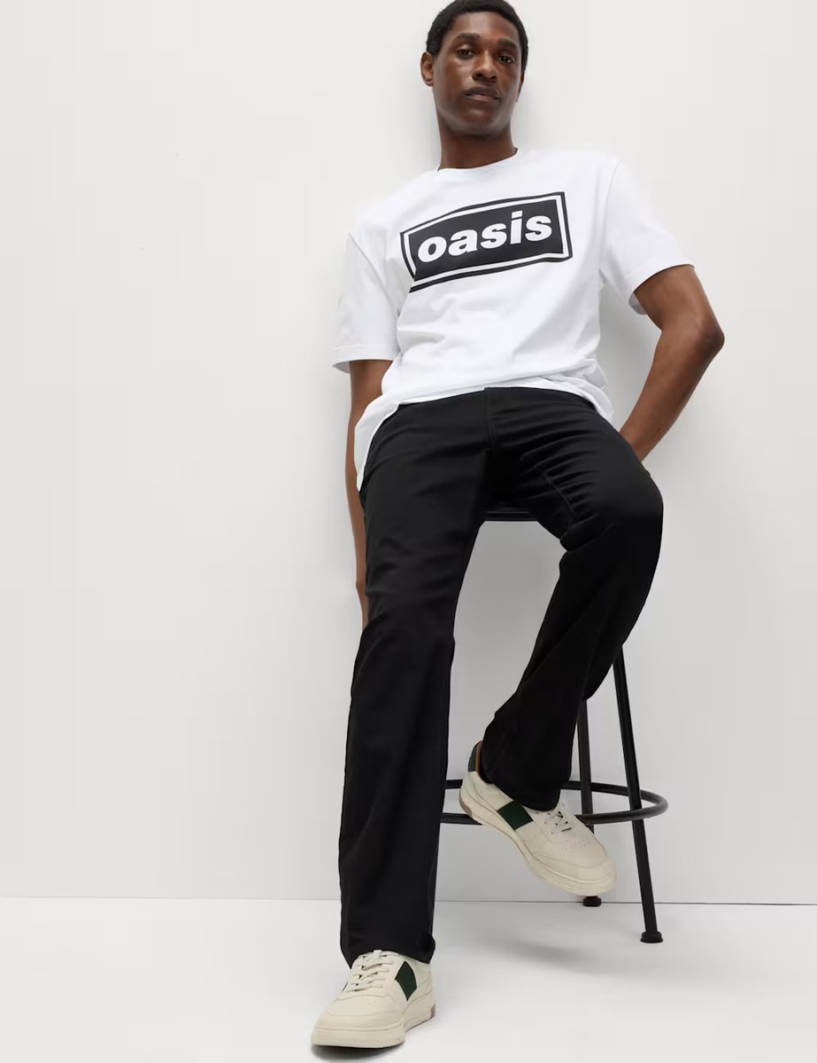 Marks & Spencer M&S Pure Cotton Oasis T-Shirt White - 4