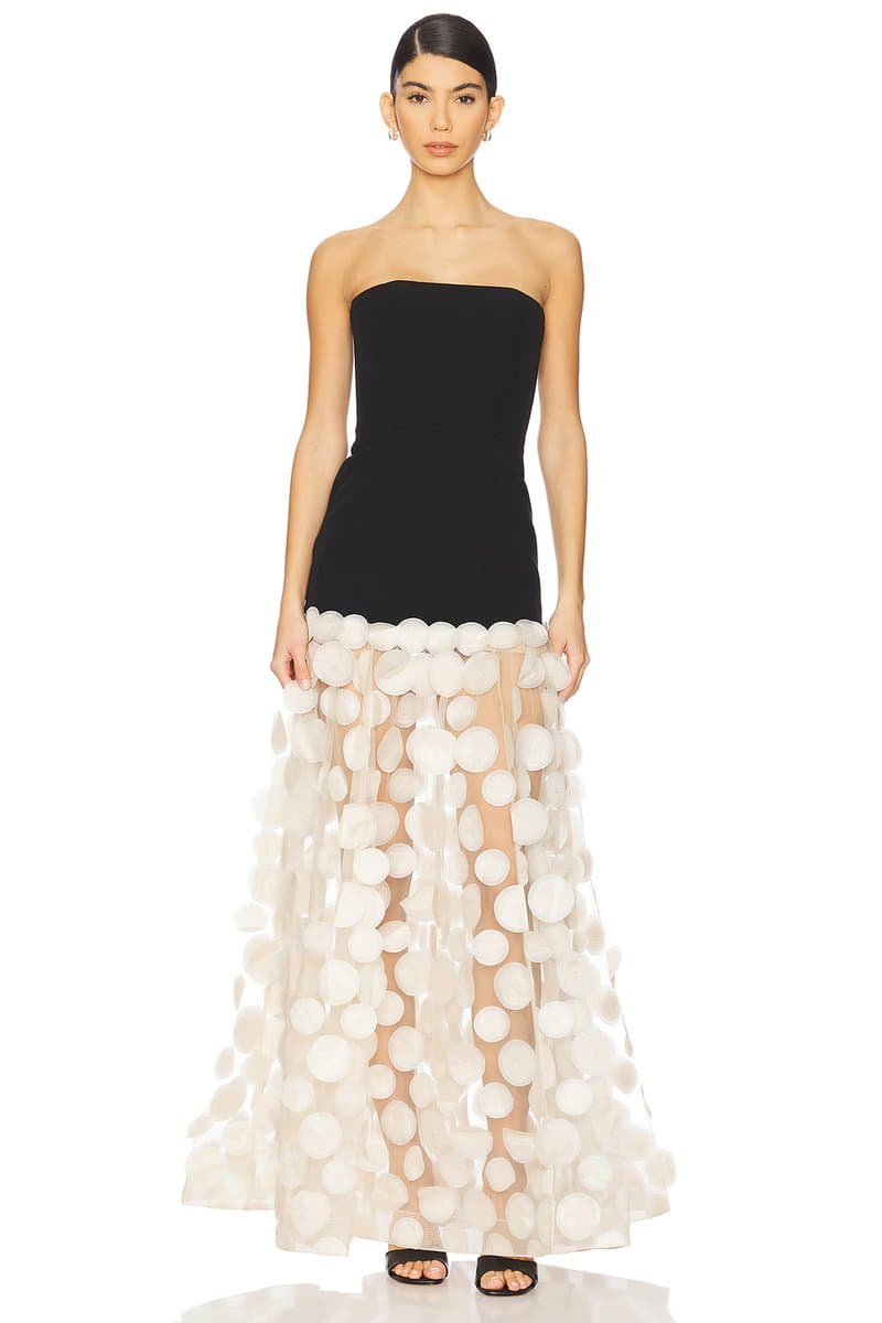 revolve Harper Strapless Gown