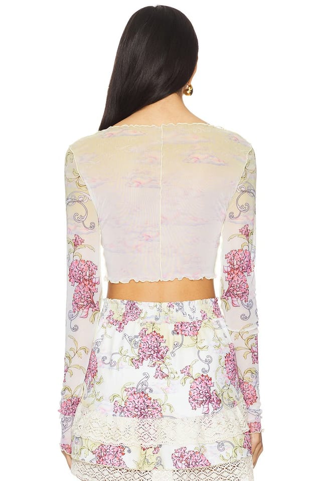 revolve x REVOLVE Nelly Crop Top - 3