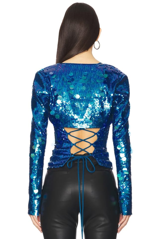 revolve Paillette Bolero - 3
