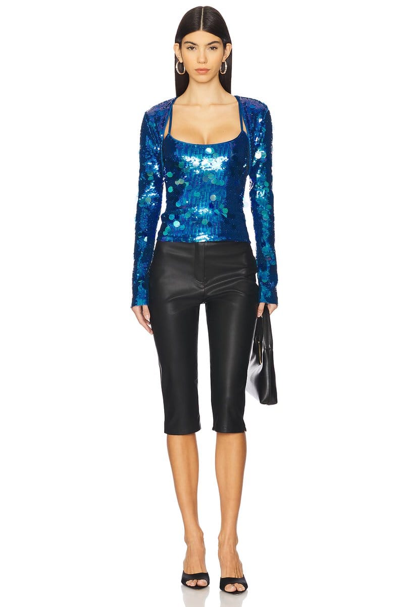 revolve Paillette Bolero - 4