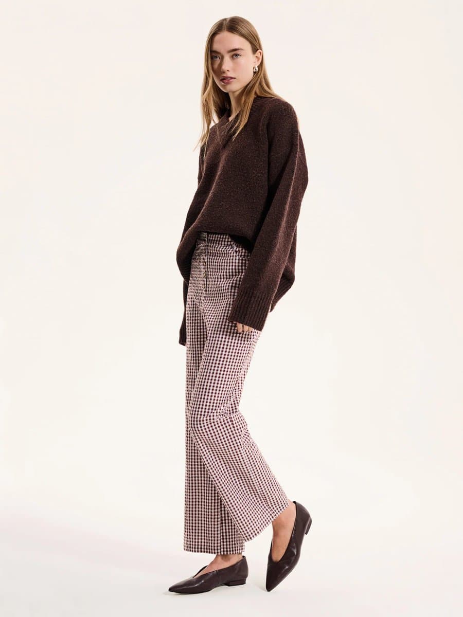 OMNES Elodie Trouser in Brown
