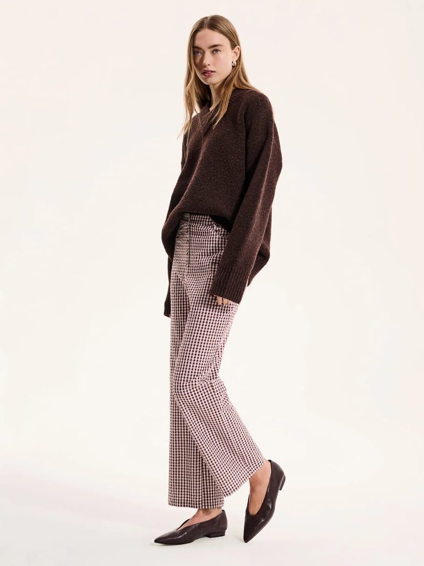 OMNES Elodie Trouser in Brown - 1