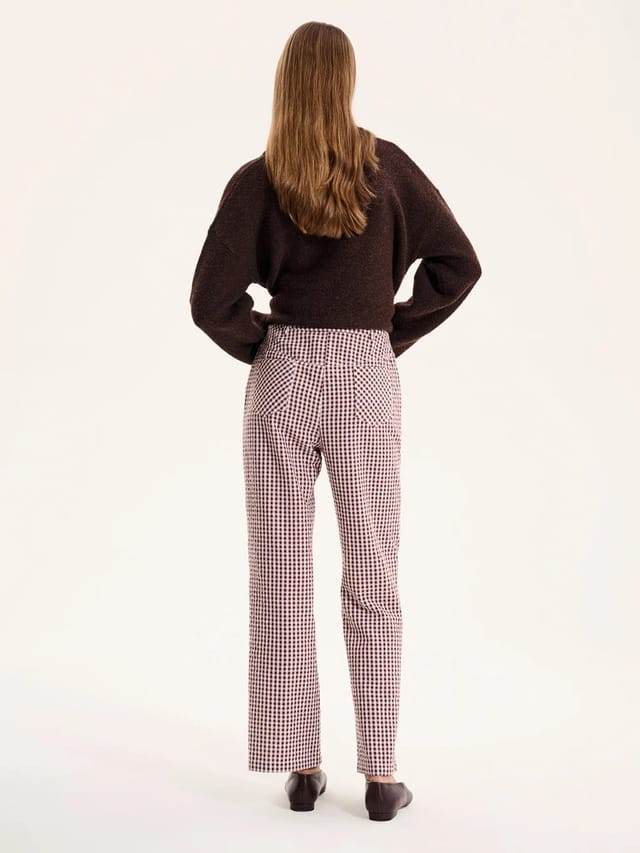 OMNES Elodie Trouser in Brown - 3