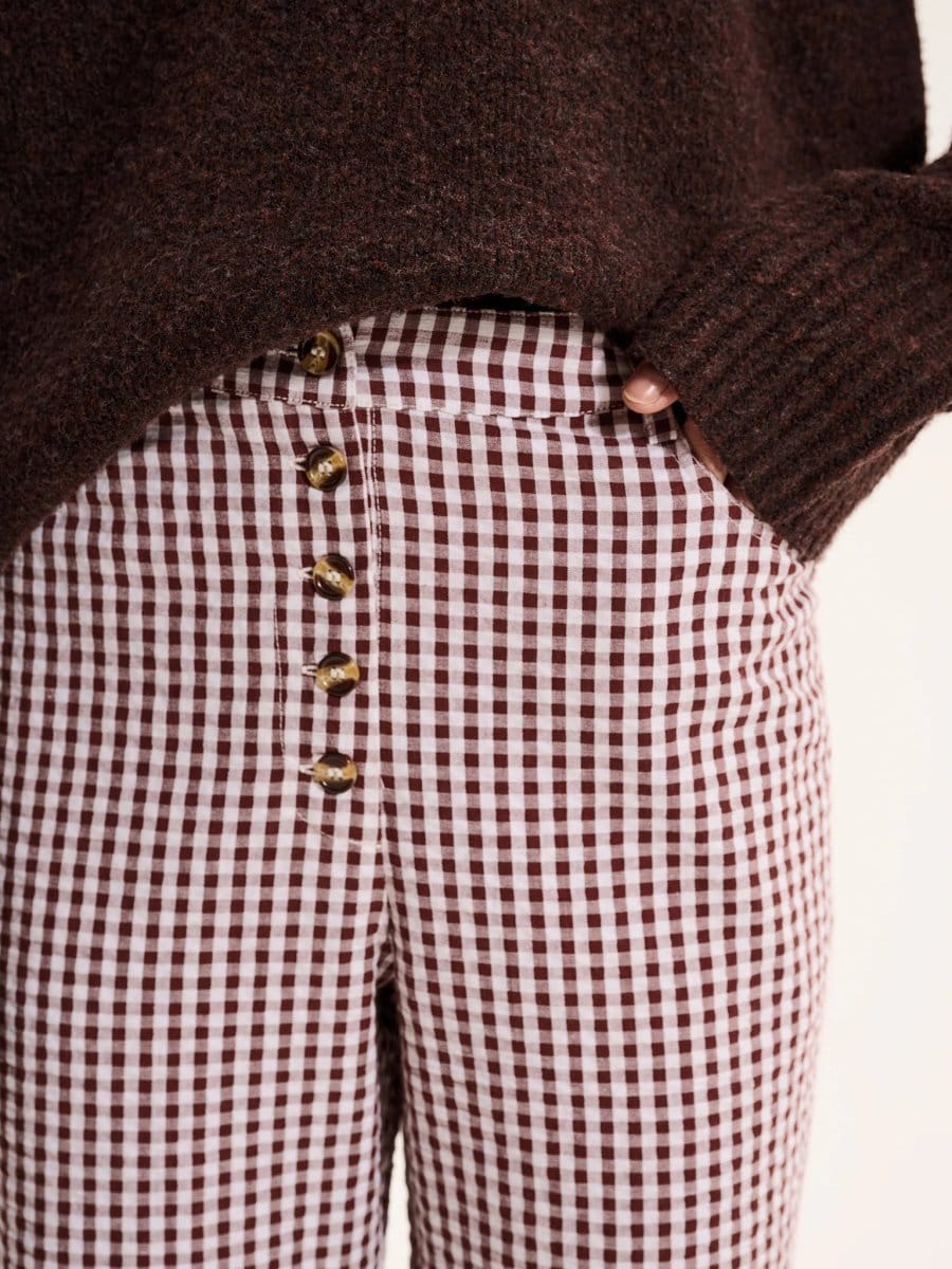 OMNES Elodie Trouser in Brown - 4