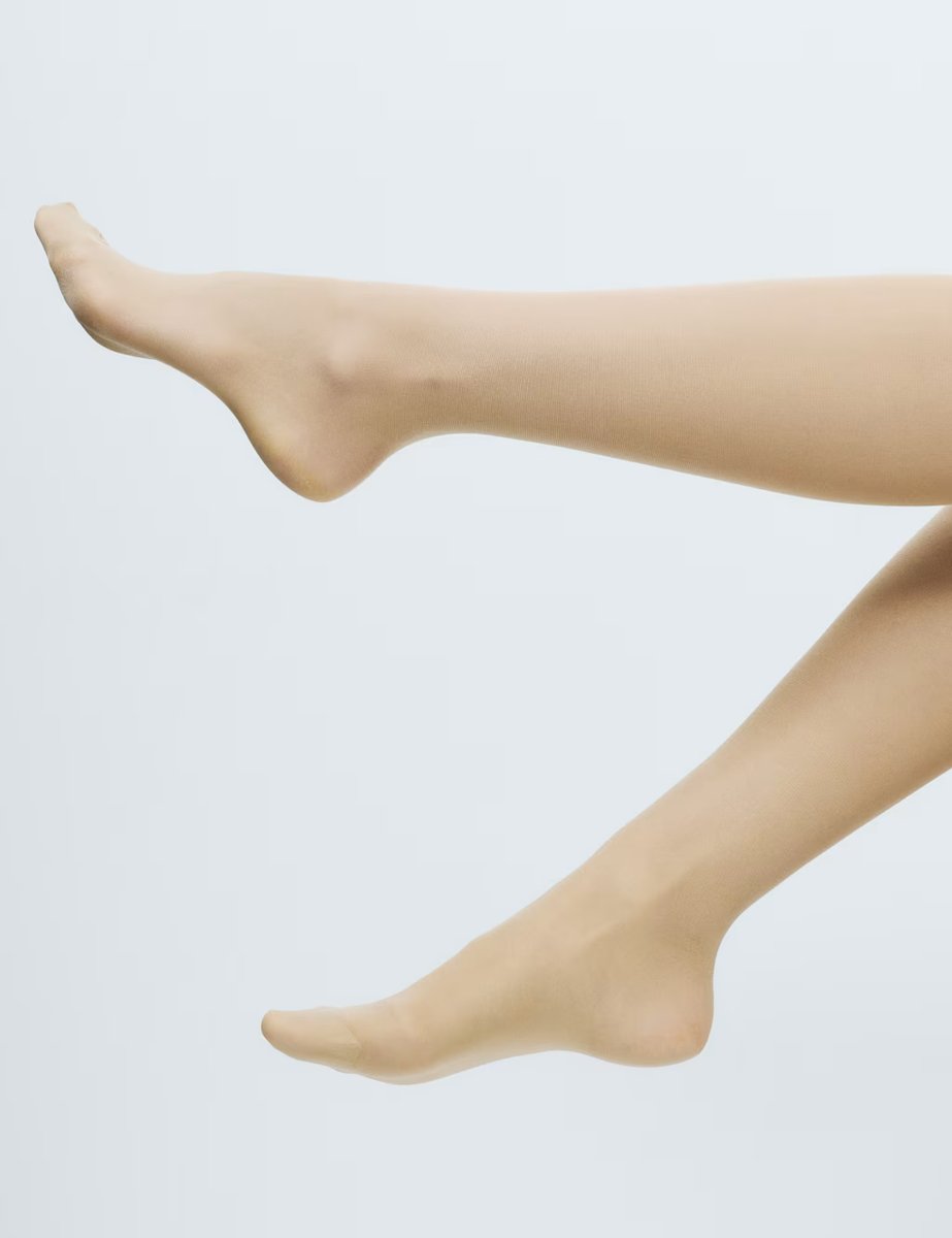 Marks & Spencer M&S 5pk 15 Denier Body Shaping Shine Tights Opaline - 2