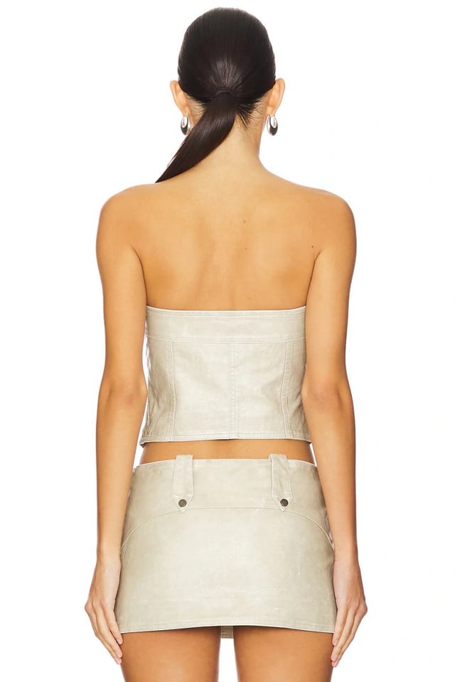 revolve Buckle And Zip Corset - 3