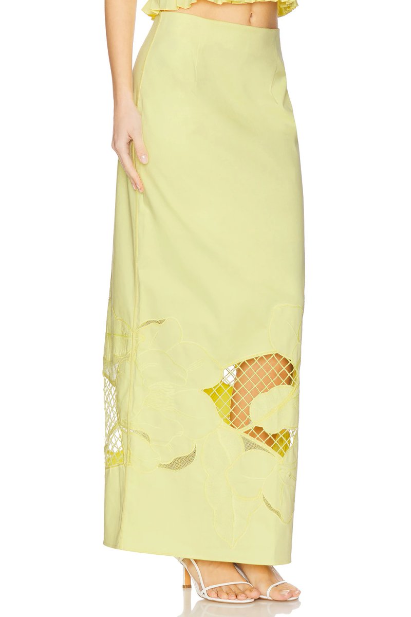 revolve Esme Embroidered Skirt - 2