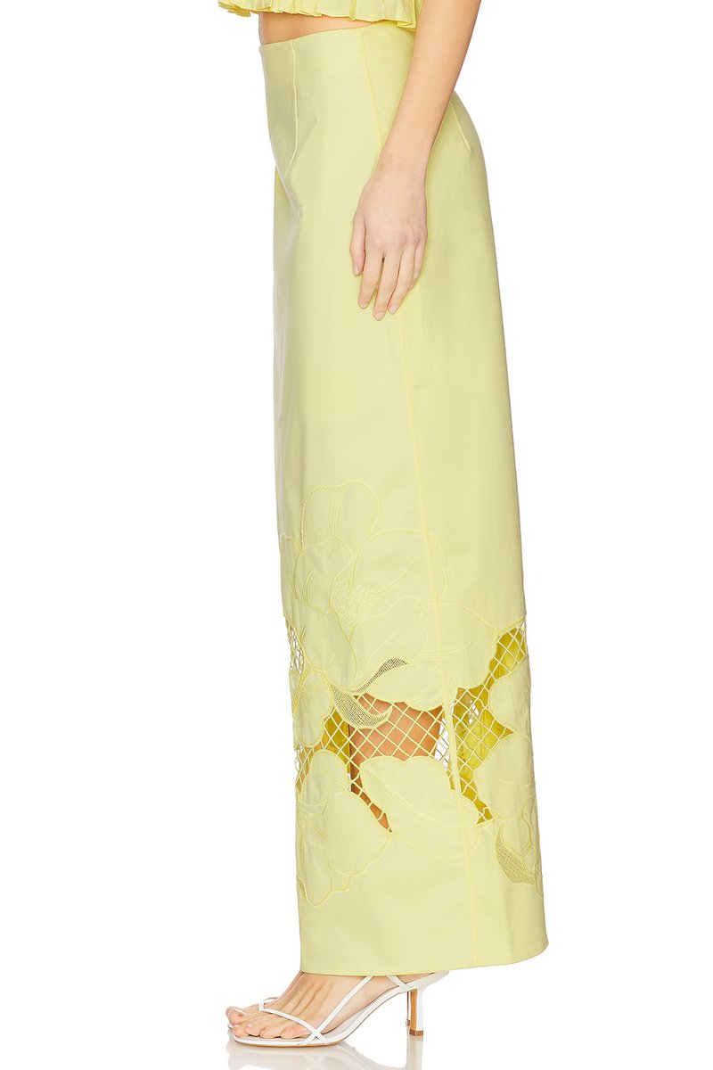 revolve Esme Embroidered Skirt - 3