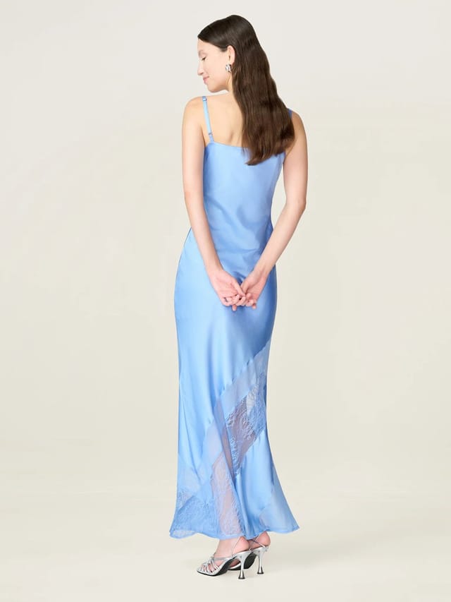 OMNES Wendy Dress in Vista Blue - 2