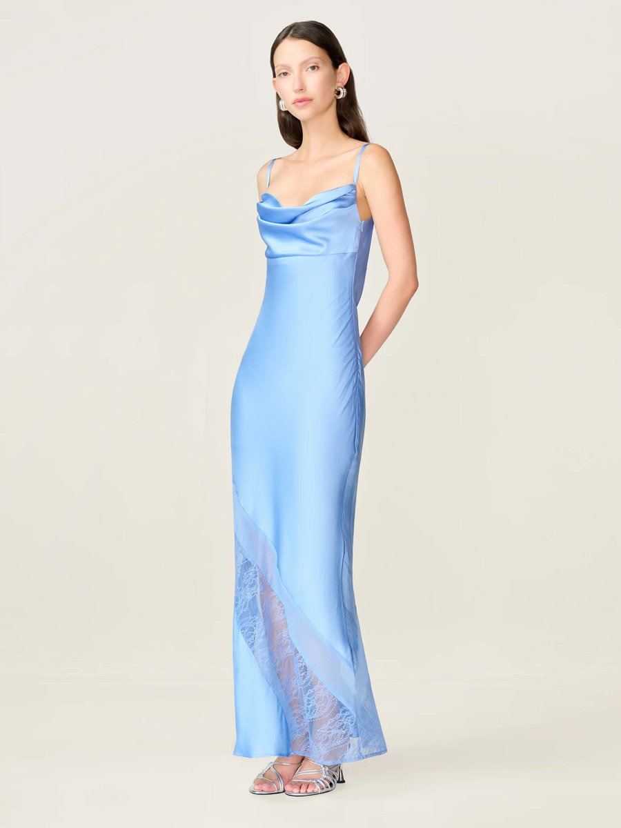 OMNES Wendy Dress in Vista Blue - 3