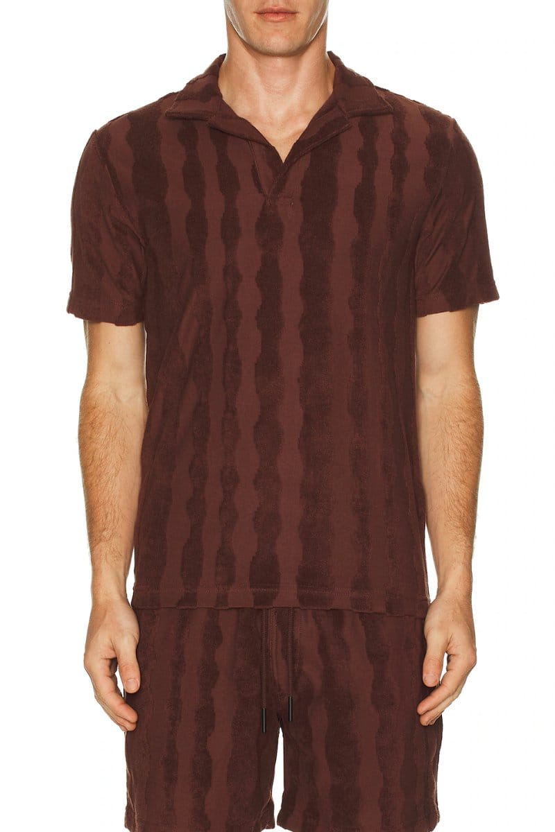 revolve Totem Polo Terry Shirt - 4