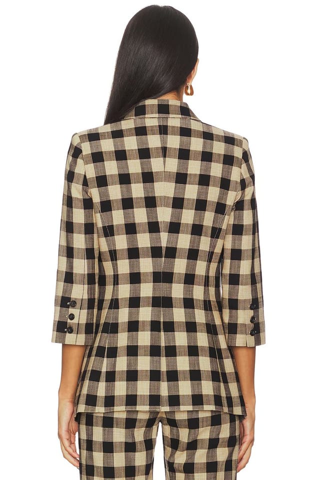 revolve 3/4 Sleeve Blazer - 3