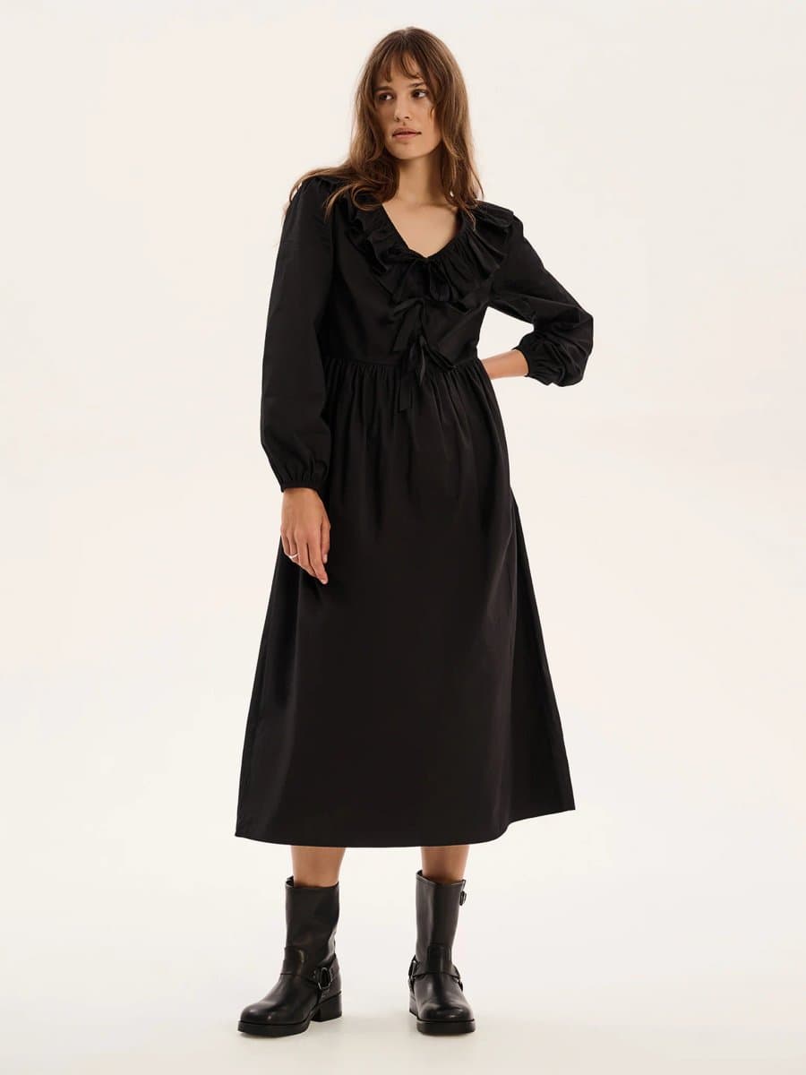 OMNES Amy-Leigh Dress in Black